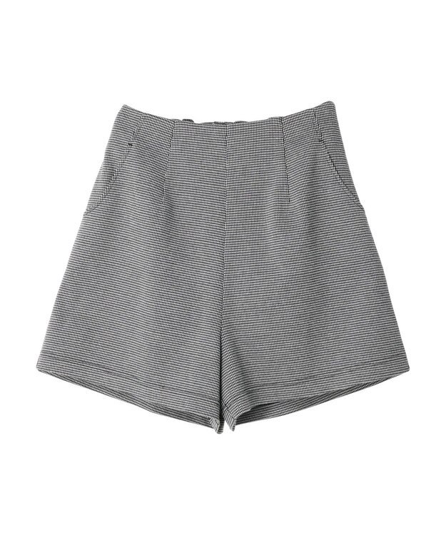 earth music&ecology ショートパンツ（千鳥柄） Hounds Tooth