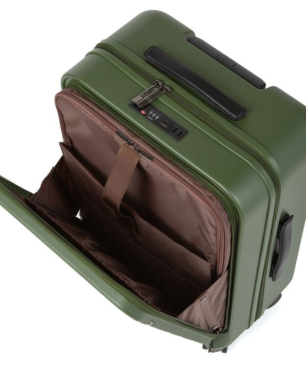 ACE BAGS & LUGGAGE ACE フレットボード フロントオープン スーツケース M 50L 05432 エース カーキ