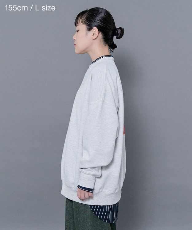 CRAFT STANDARD BOUTIQUE アートコラボ【ジュール・シェレ】スウェット Oatmeal