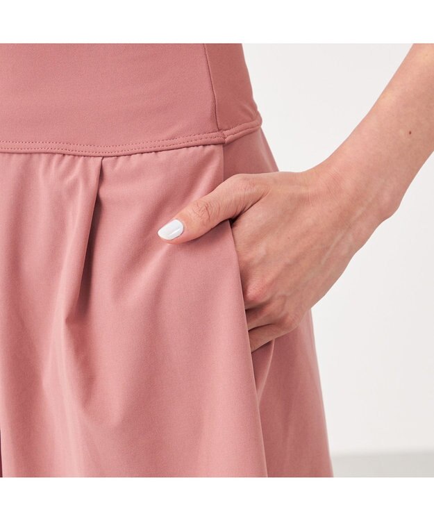 Chacott Chacott BALANCE エアリータフタショートパンツ グレイッシュローズ