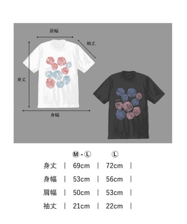 nitorito 【UNISEX】stone Tシャツ red×(whiteボディ)