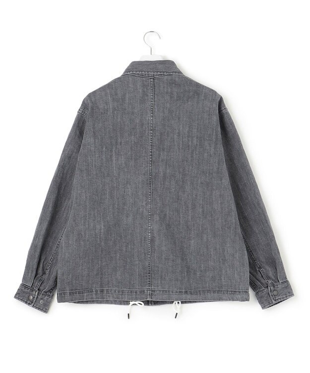J.PRESS YORK STREET 【UNISEX】デニムコーチジャケット グレー系