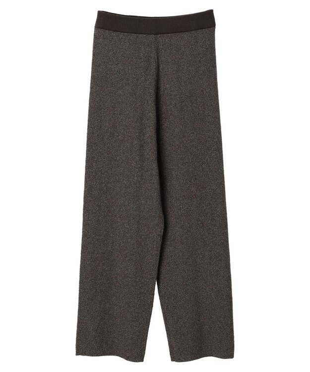 CRAFT STANDARD BOUTIQUE リンクス編みニットパンツ Brown