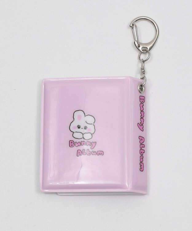 WEGO 【痛バ＆推し活グッズ】ゆるアニマルIDフォトアルバムキーホルダー 柄1