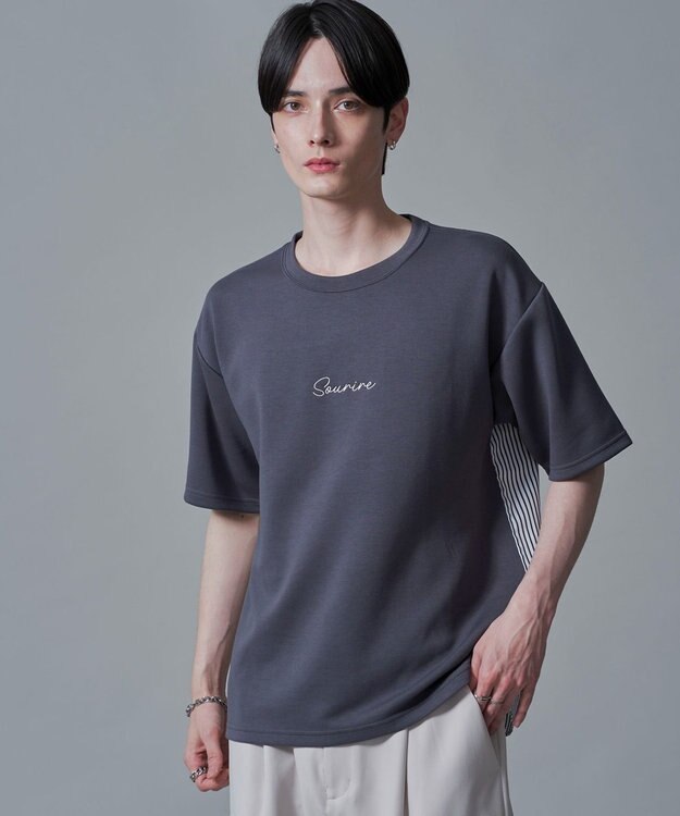 WEGO シャツドッキングT（SS） ブラック中濃色