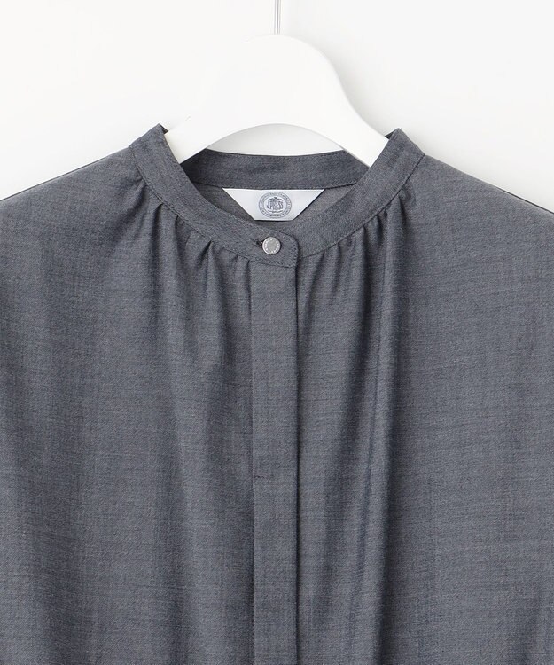 J.PRESS LADIES 【洗える】T/W/R ウォッシャブル ワンピース ネイビー系