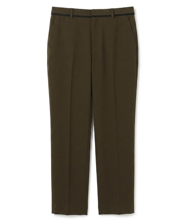 BEIGE， 【Lsize・セットアップ対応】CINDY / クロップドパンツ Brown ×Black