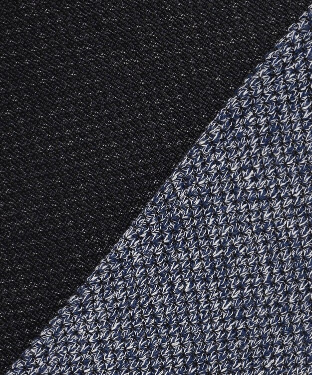 JOSEPH ABBOUD 【ストレッチ/カーディガンジャケット】コットンメランジジャージー ジャケット ネイビー系