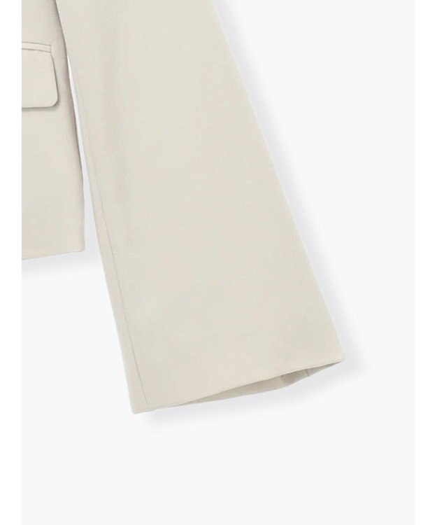 Te chichi フレア袖クロップトテーラードジャケット【AOYAMA FASHION ASSOCIATION × Te chichi】 ベージュ