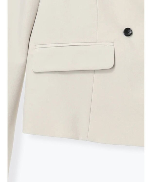 Te chichi フレア袖クロップトテーラードジャケット【AOYAMA FASHION ASSOCIATION × Te chichi】 ベージュ