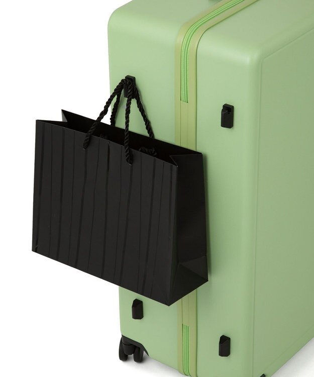 ACE BAGS & LUGGAGE ACE ベベル スーツケース 92L 7~10泊 ドリンクホルダー付き 05683 エース グリーン