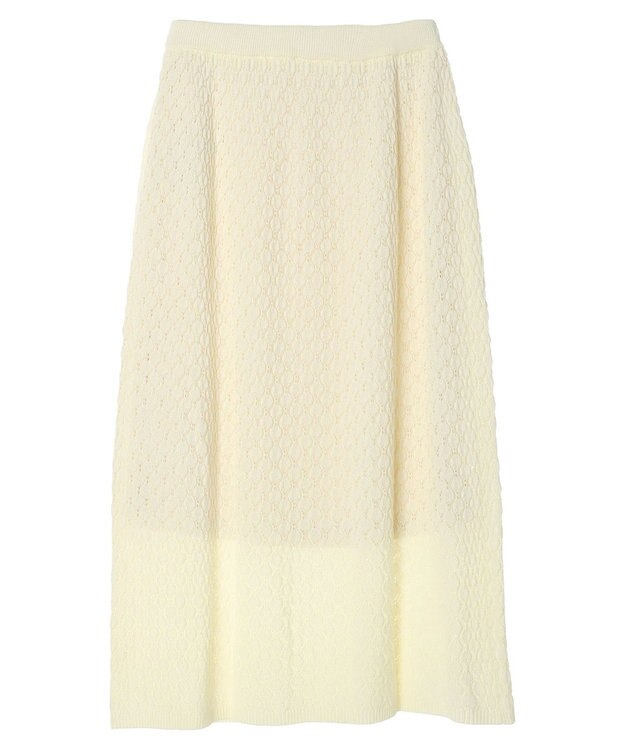 AMERICAN HOLIC レース編みスカート Ivory