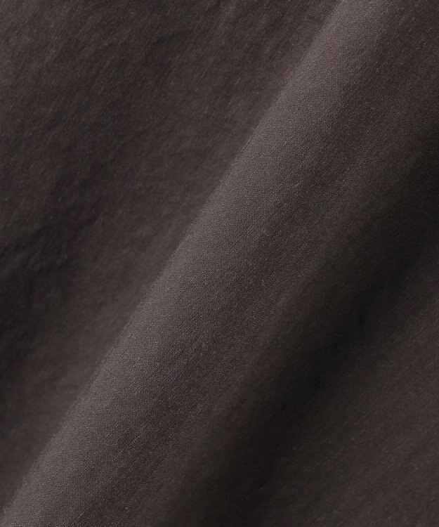 23区 S 【R(アール)】NALYA リネンヴィスストレッチ ボリュームスリーブワンピース ブラウン系