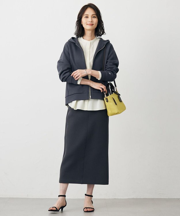 J.PRESS LADIES 【WEB限定】ストライプ シャーリング ブラウス 【WEB限定】イエローストライプ系