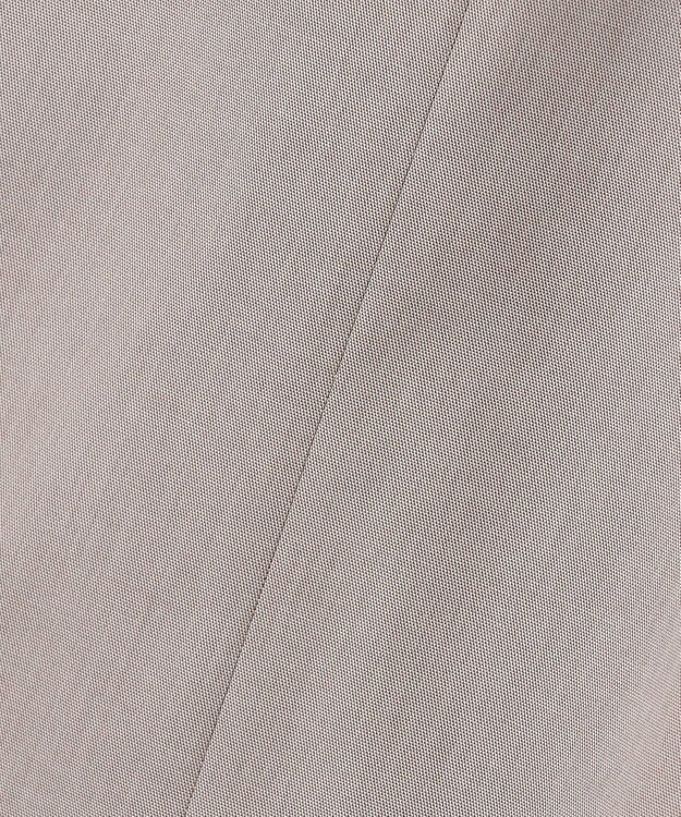 J.PRESS LADIES 【セットアップ対応・洗える・撥水・防汚】コットンFITTYシャーク スカート ベージュ系