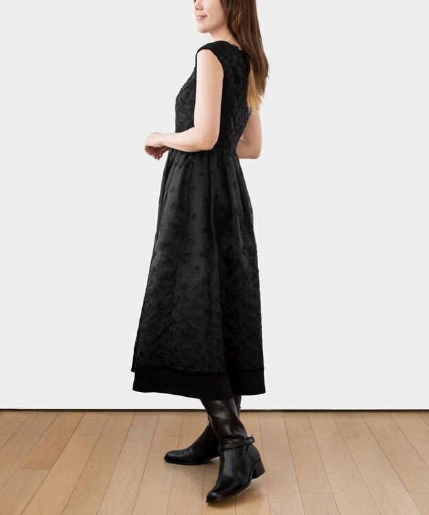 TOCCA 【洗える】FLOWERS ドレス ブラック系