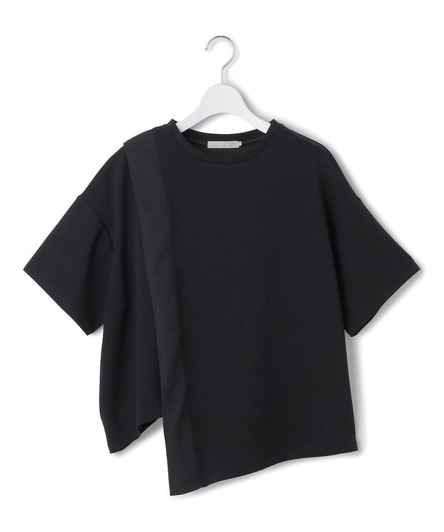 ICB 【先行予約】 ライトダンボール イレギュラーヘムプルオーバー ブラック