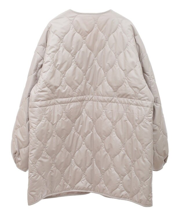 earth music&ecology キルティングハーフコート Beige