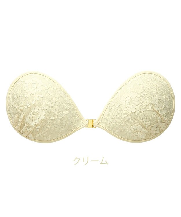 BRADELIS New York 【NuBra / ナチュラルタイプ】ヌーブラ・エアーライト ノエジア  蒸れにくい バックレス コレクション デザインヌーブラ 正規品 クリーム
