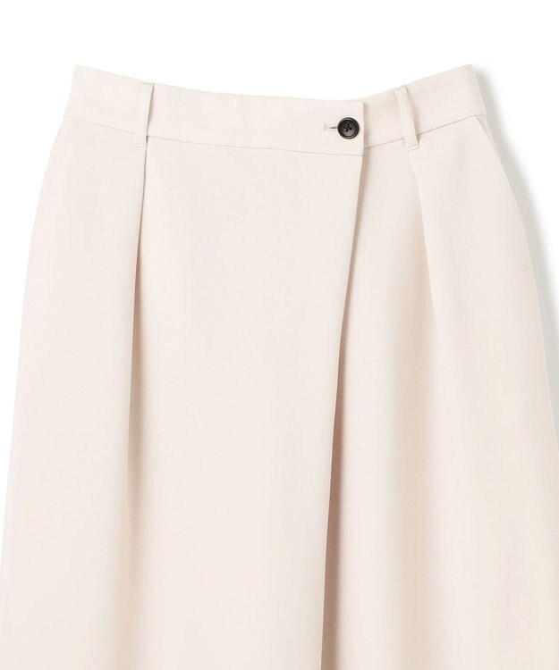 UNFILO アシンメトリー ラップパンツ アイボリー