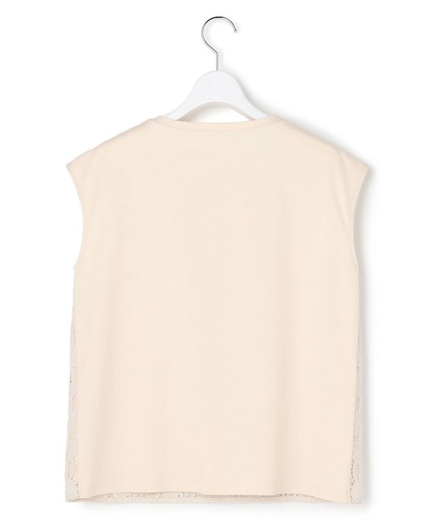 23区 【先行予約】コードエンブロイダリージャージー フレンチスリーブ カットソー ベージュ系