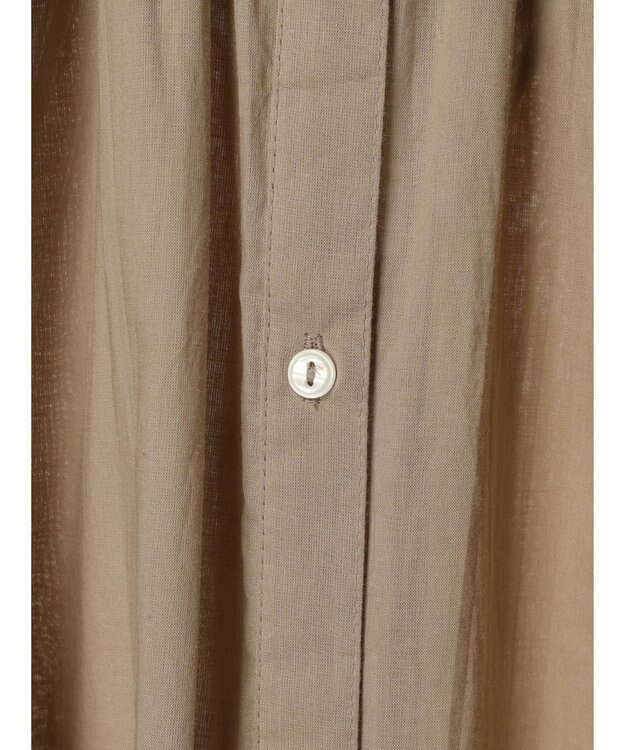 Green Parks インド綿 ノースリーブワンピース Mocha