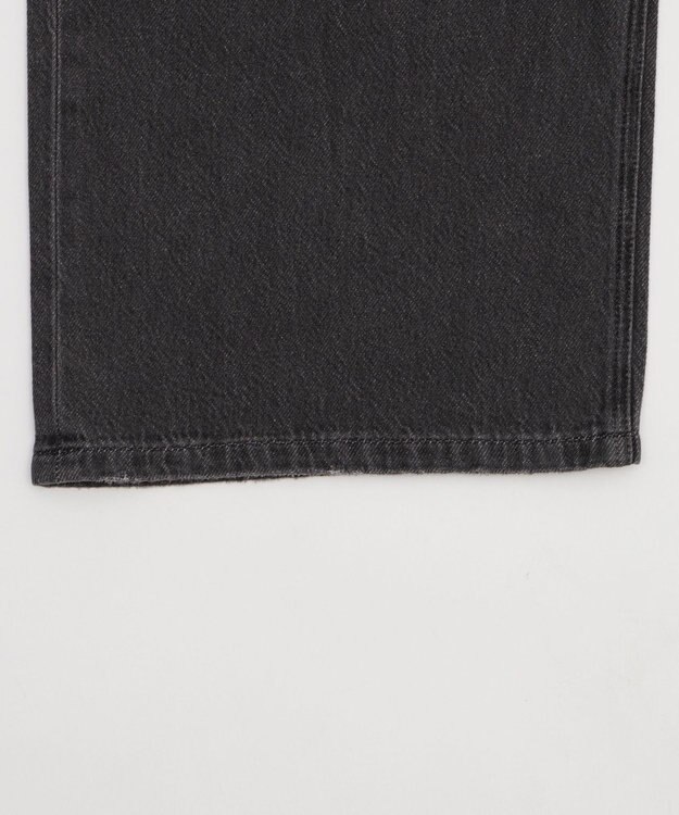 WEGO サマーデニムルーズワイドパンツ デニムブラック