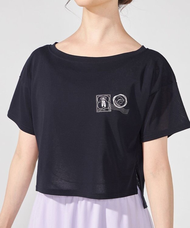 Chacott Tシャツ ネイビー