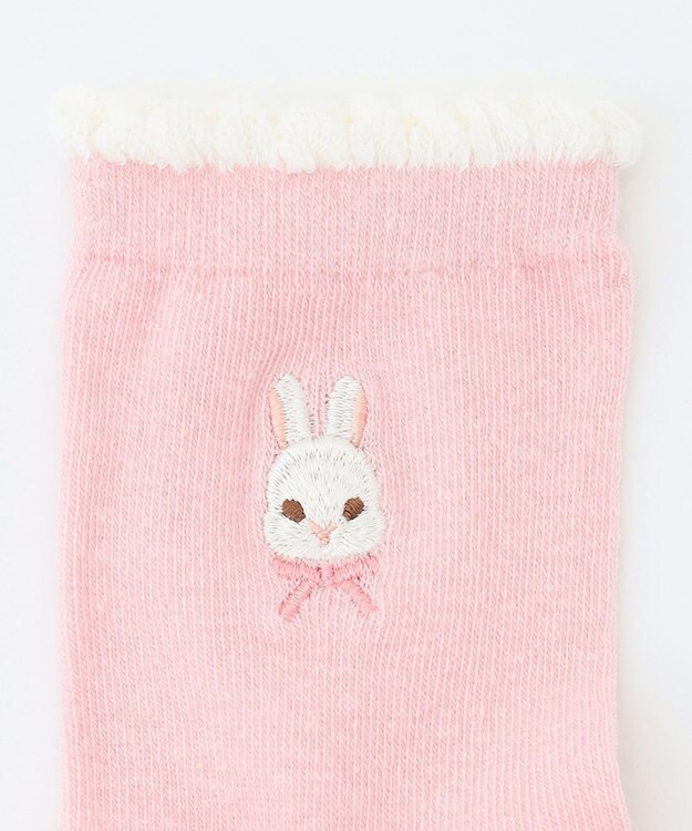 ANY KIDS 【3点セット】ソックス （うさぎ） ピンク