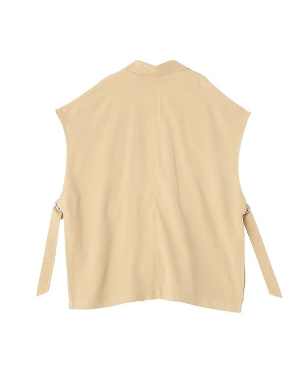 AMERICAN HOLIC 【花粉防止加工】サイドスリットベスト Beige