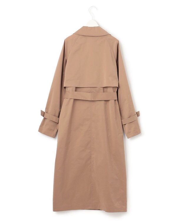ICB メモリートレンチ コート レディッシュブラウン系