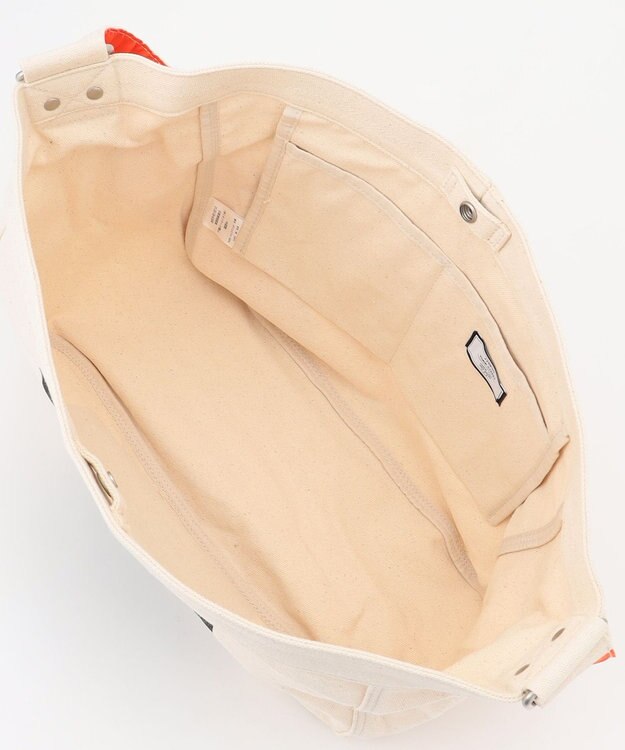 J.PRESS YORK STREET 【UNISEX】ニュースペーパーバッグ アイボリー系