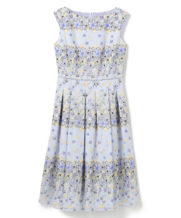 TOCCA 【洗える・消臭】SPRING GARLAND ドレス ブルー系7
