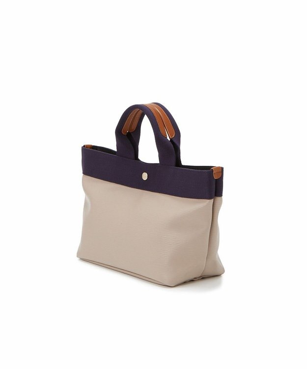 TOPKAPI 【Breath TOPKAPI】リプルネオレザー ミニトートバッグ グレージュ