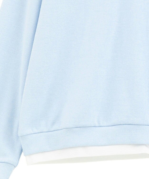 CRAFT STANDARD BOUTIQUE レイヤード風プルオーバー Light Blue
