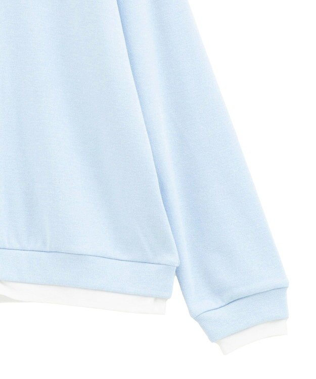 CRAFT STANDARD BOUTIQUE レイヤード風プルオーバー Light Blue