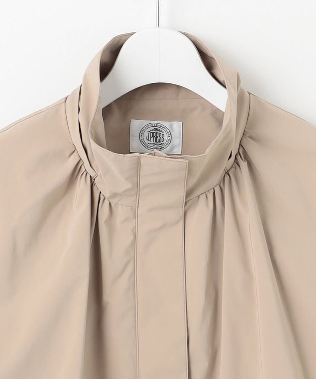 J.PRESS LADIES 【撥水・洗える】Artirosa テントライン ショート丈 コート モカ系