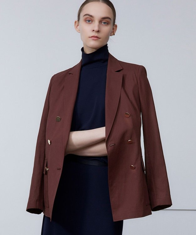 BEIGE， EMBRY / ジャケット Burgundy