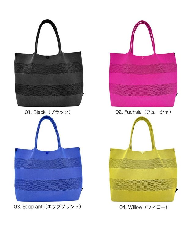 ROOTOTE 3577【ルートート】LT.ミディアム.ルフル.ミクスト-A 01：ブラック