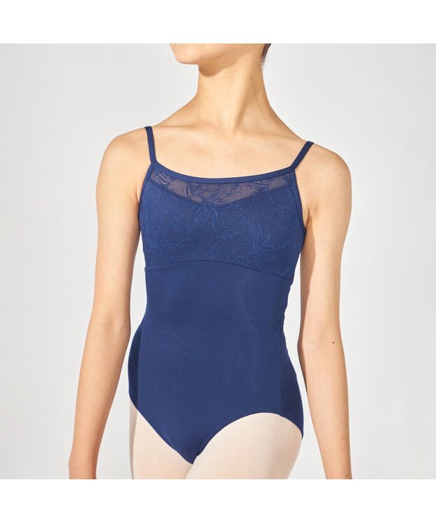 Chacott キャミソールレオタード コバルトブルー