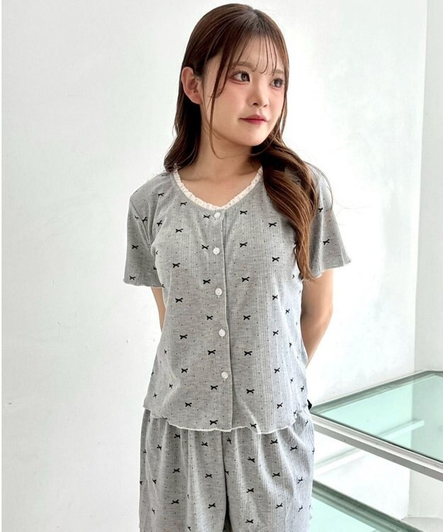 WEGO 総柄セットアップルームウェア 柄5
