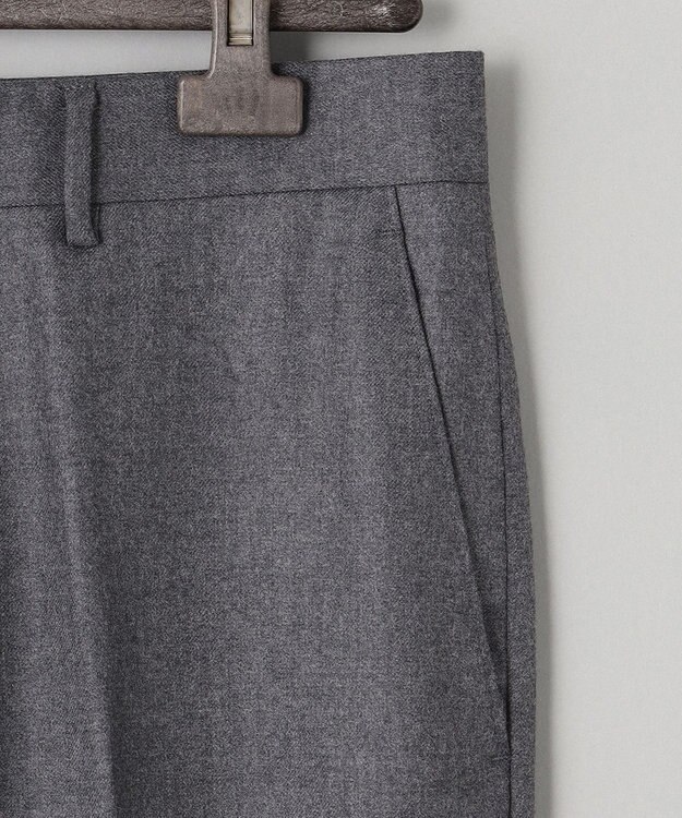 GOTAIRIKU 【尾州】サキソニーストレッチ パンツ_ノータック ライトグレー系