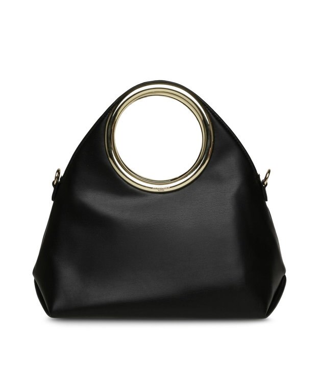 STEVE MADDEN BFIORA リングハンドル2WAYミニバッグ ブラック