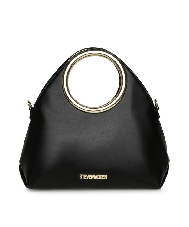 STEVE MADDEN BFIORA リングハンドル2WAYミニバッグ ブラック