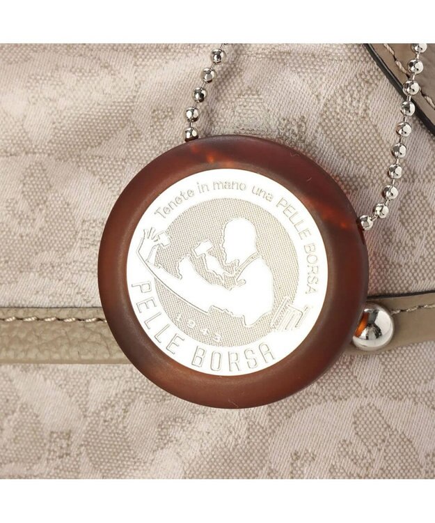 PELLE BORSA ショルダーバッグ Alive アライブ 4326 グレージュ