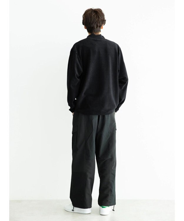 CRAFT STANDARD BOUTIQUE カットコールＭＯＣネックプルオーバー Black