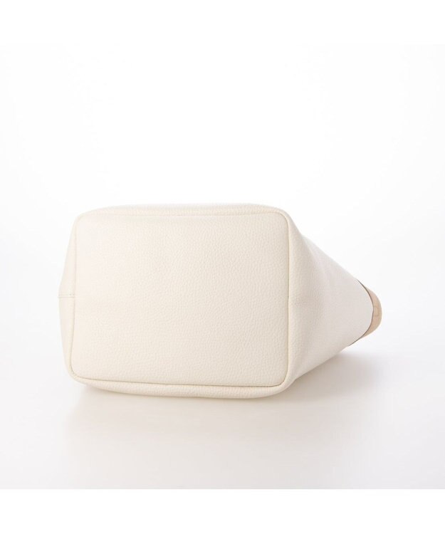 UNBILLION カシュカシュ cachecache / シュリンク舟型2wayトート アイボリー