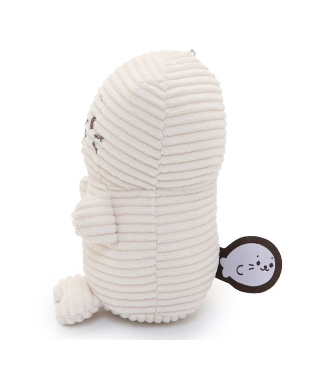 Mother garden しろたん コーデュロイ ついたん マスコット キーホルダー 12cm 白~オフホワイト