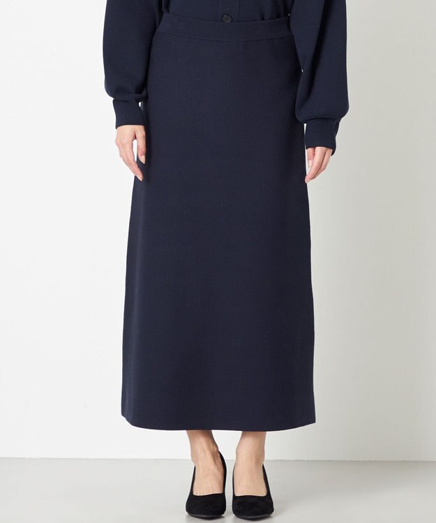 NAVE 【ReNAVE】スムースニット スカート ネイビー系