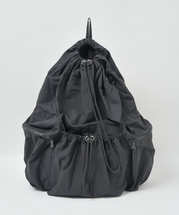 WEGO ドロストデザインリュック ブラック